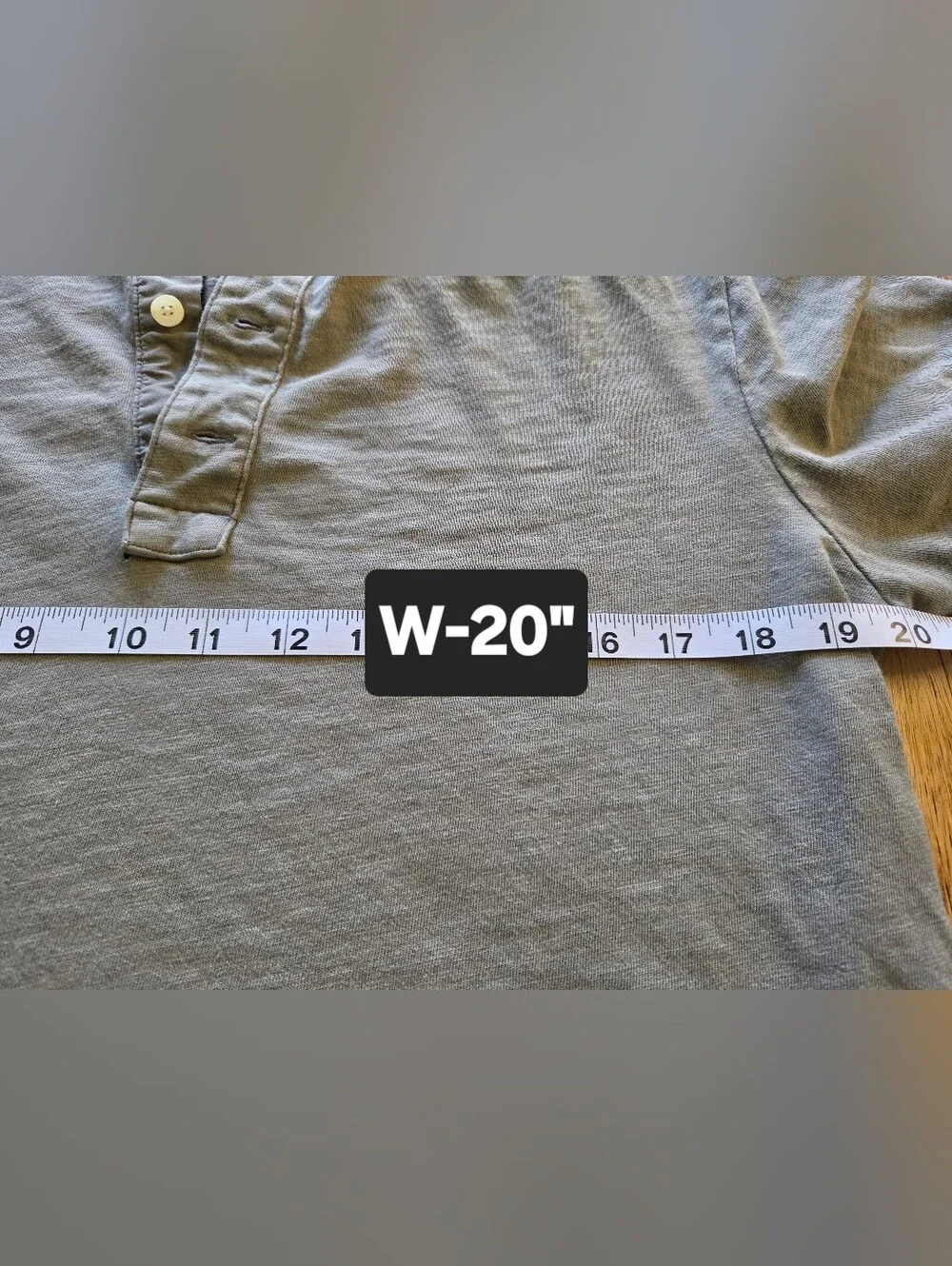 J. Crew Olive Green Short-Sleeve Henley
